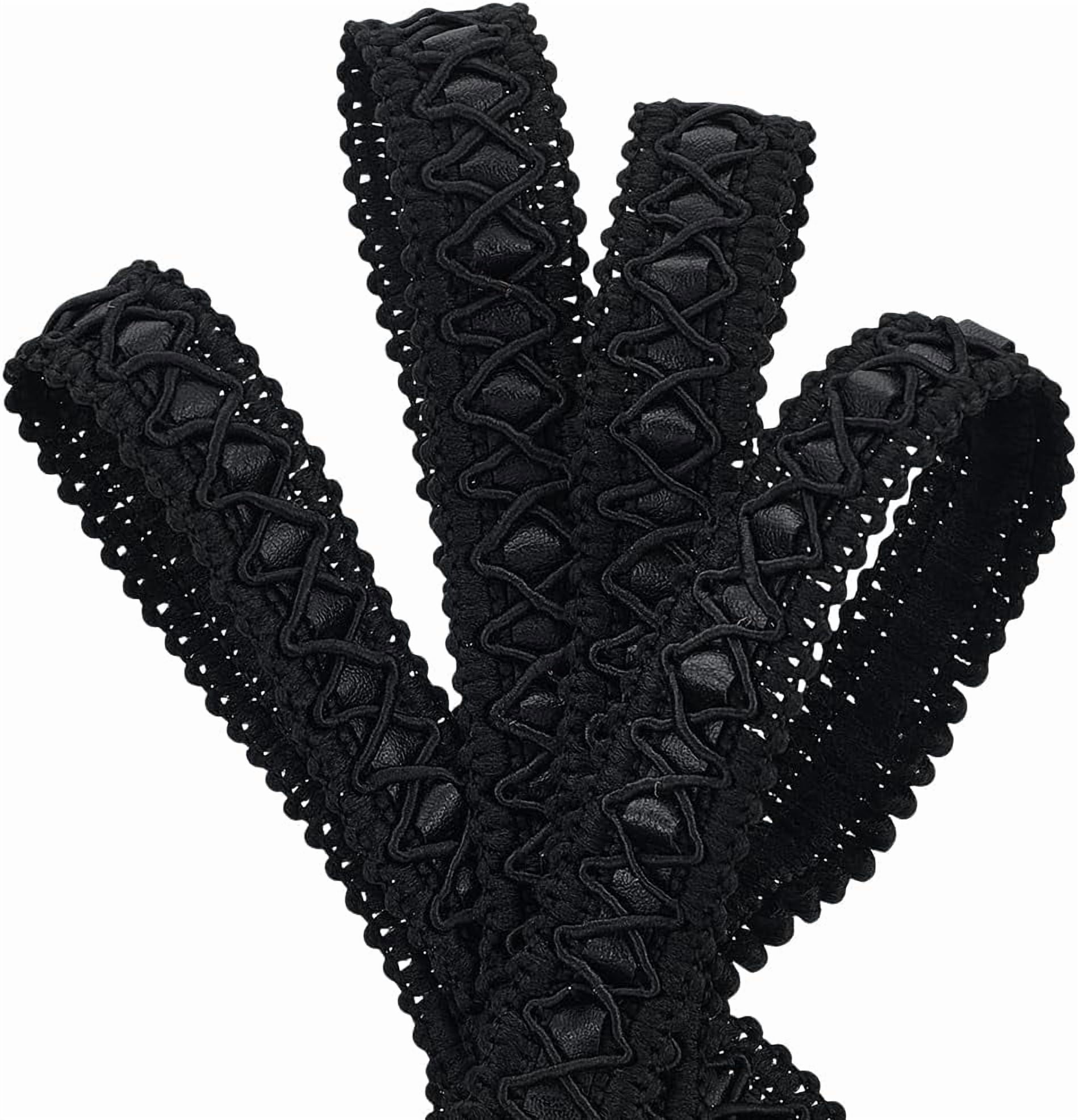 20 Yards Leather Braid Trims 3/4 inch Wide Gimp Braid Trim Flat ...
