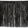 thumbnail image 1 of 20 Yards of 12" Starlight Hologram Sequin Chainette Fringe Trim, 1 of 5