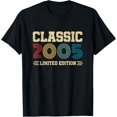 thumbnail image 1 of 20 Year Old Gifts Classic 2005 Limited Edition 20th Birthday T-Shirt, 1 of 3