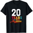 thumbnail image 1 of 20 Years Of Being Awesome Gifts 20 Years Old 20th Birthday T-Shirt, 1 of 4
