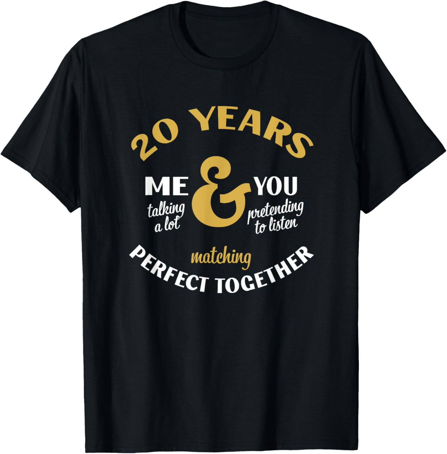 We Have Been Together Since Then - Personalized Matching Couple T-Shirt - Gift For Couple, Husband Wife, Anniversary, Engagement, Wedding, Marriage Gift main image 1