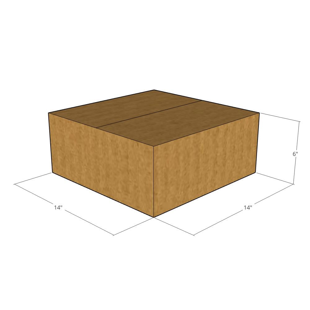 20 boxes with size of 14x14x6 - 32 ECT New - Walmart.com