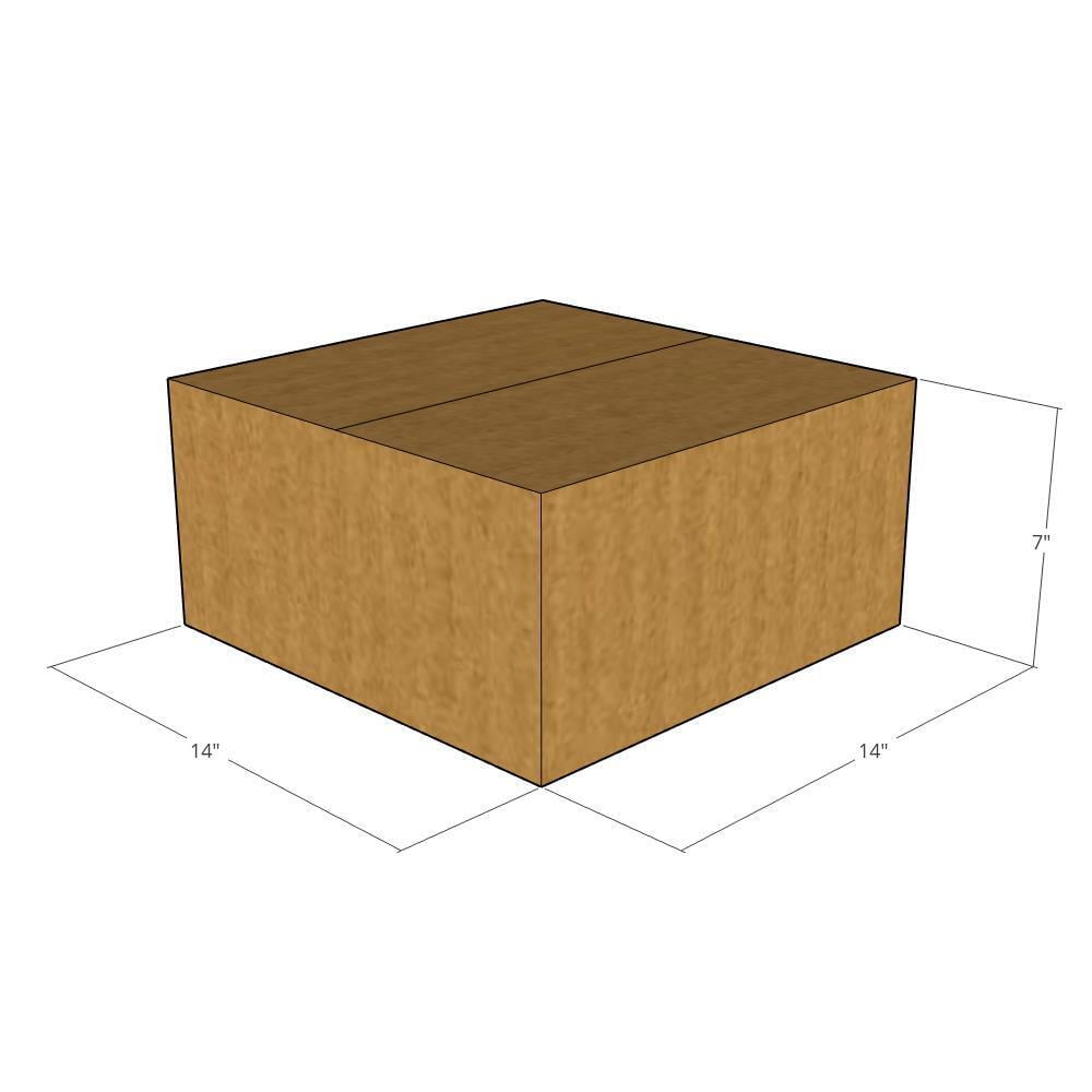 20 boxes with size of 14x14x7 - 32 ECT New - Walmart.com