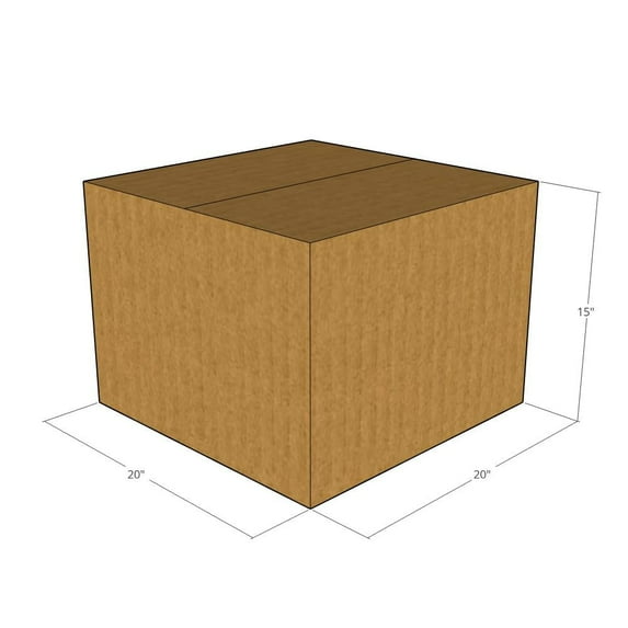 20 boxes with size of 20x20x15 - 32 ECT New