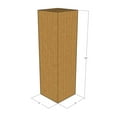 thumbnail image 1 of 9x9x30 Kraft Brown Corrugated Shipping Boxes, 32 ECT Single-Wall, Qty 20, 1 of 3