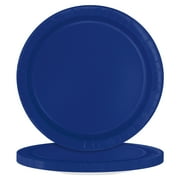 20CT 9IN Navy Dinner Paper Plates by Way To Celebrate