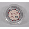 thumbnail image 1 of 20 ct Plastic 6.25" Clear Dessert Plates Wedding Party D'Vine, 1 of 1