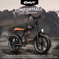 thumbnail image 1 of 20" fat tire commuting or off-road electric mountain bike, equipped with a 48V 18Ah detachable battery, UL 2849 certification, for mountain, snow, sand & road, 1 of 5