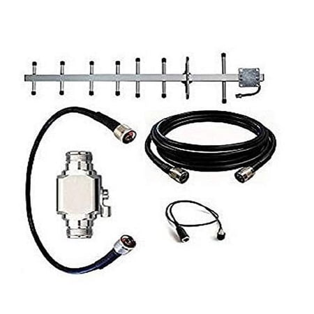 20 ft Directional Antenna Kit for ZTE MF910 MF910V 4G LTE Mobile Hotspot