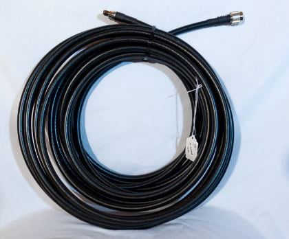 20 ft LMR 400 Series Equivalent N-Male to RP-SMA Male Low Loss Coaxial Cable