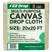 20 ft. x 20 ft. Canvas Dropcloth - 8 oz.