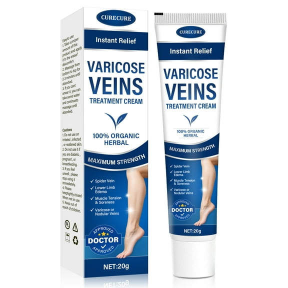 20 g Vari-cose-Vei-ns Treat-ment for Legs, Vari-cose-Ve-ins Cream