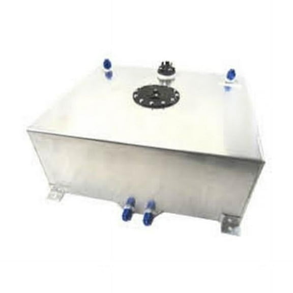 20 gal Aluminum Fuel Cells with Sender, Polished