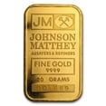 thumbnail image 1 of 20 gram Gold Bar - Johnson Matthey, 1 of 2