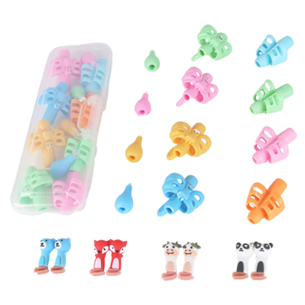 20 in 1 for Kids Handwriting Holder Writing Trainer Aid Finger Grips Posture Correction for