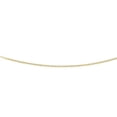 thumbnail image 1 of 20 in. 14K Yellow Gold Textured Cable Chain with Pear Shaped Lobster Clasp, 1 of 1