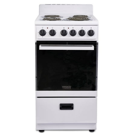 20 in. 2.2 cu. ft. Electric Range in White
