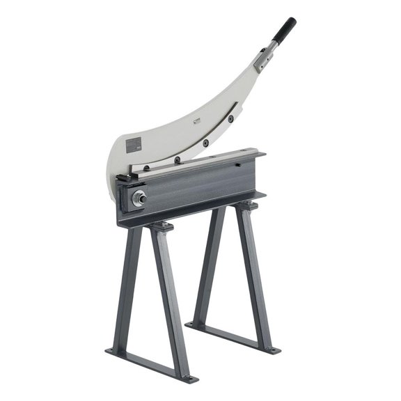 20 in Benchtop Guillotine Shear Manual Hand Plate Cutter for Sheet Metal, Q235 Steel, T10 Steel Blade, 1.5 Mm Cutting Capacity