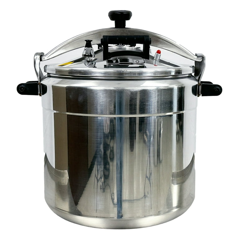 20 in. Commercial Aluminum Pressure Cooker 60 QT 50 KPa to 75Kpa