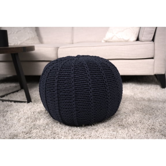20 in Deep Pouf - Used as Ottoman - Dining Area - Extra Seating