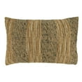 thumbnail image 1 of 20 in. Down Filled Striped Throw Square Pillow, Brown, 1 of 1