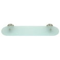 thumbnail image 1 of 20 in. Frost White Classic Glass Shelf - 98C Series (Chrome), 1 of 2