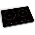 thumbnail image 1 of 20 in. Induction Cooktop in Black with Child Safety Lock, Auto Switch Off, and 2 Zones, 1 of 9