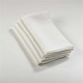 thumbnail image 1 of 20 in. Leona Square Ruffled Design Napkin - Ivory, Set of 4, 1 of 1