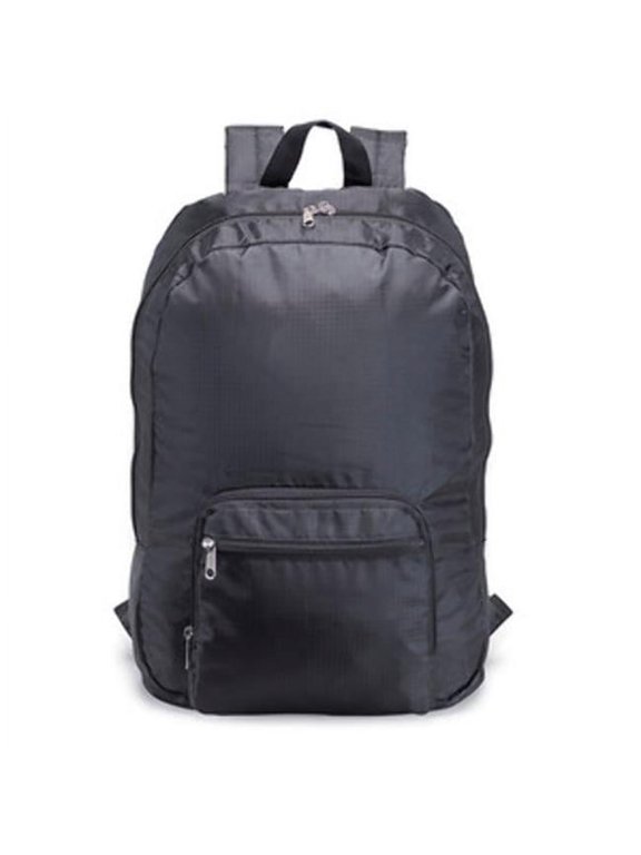 20 in. Lightweight Packable Backpacks, Black - Pack of 48