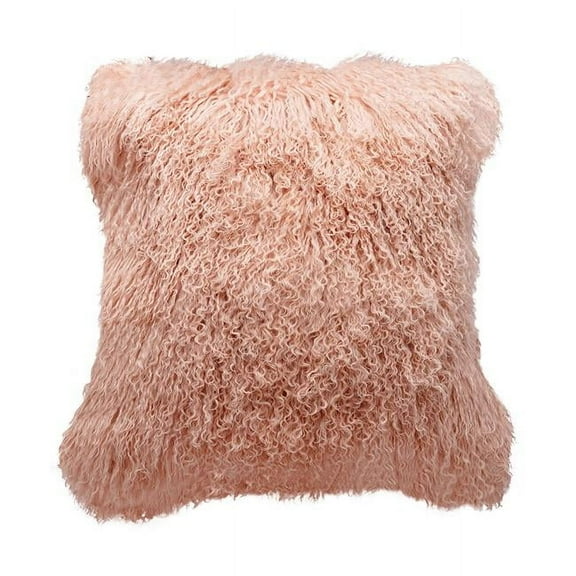 20 in. No.20 Tibetan Pillow, Blush