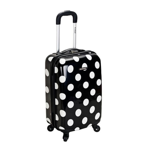 20 in. POLYCARBONATE CARRY ON - BLACKDOT