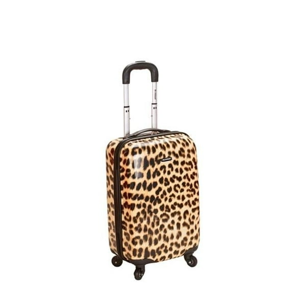 20 in. POLYCARBONATE CARRY ON - LEOPARD