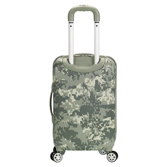 20 in. Polycarbonate Carry-On Luggage, Acu Camo