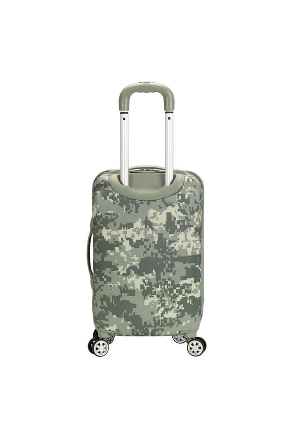 20 in. Polycarbonate Carry-On Luggage, Acu Camo