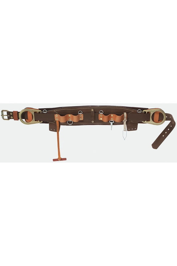 20 in. Semi-Floating Style Body Belt - Brown