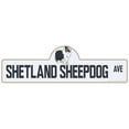 thumbnail image 1 of 20 in. Shetland Sheepdog Street Sign, 1 of 1