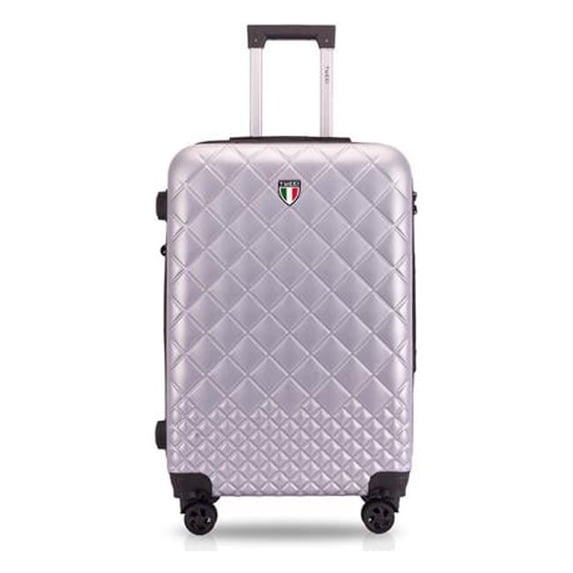 20 in. Trapunta T0284 ABS Carry-On Luggage, Silver