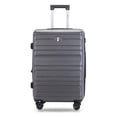 thumbnail image 1 of 20 in. Vivace T0292 ABS Carry-On Luggage, Charcoal, 1 of 1