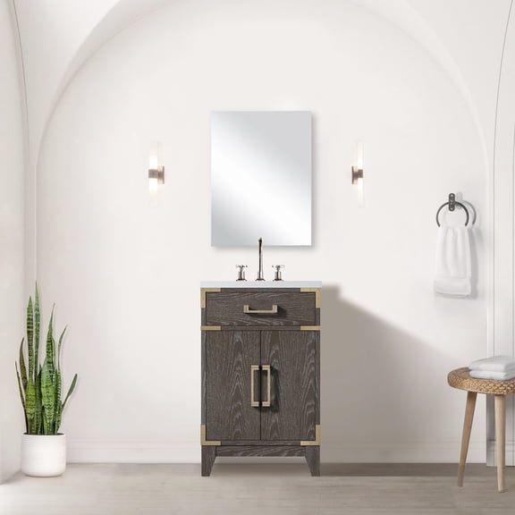 20 in. W Vanity | Faucet Included | Bathroom Setup