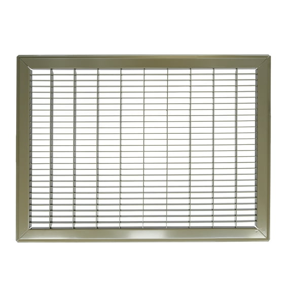 20 in. Wide x 14 in. High Rectangular Floor Return Air Grille of Steel for Duct Opening 20 in. W x 14 in. H- Free 2-3 Business Day Delivery