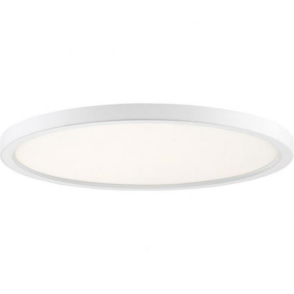 20 inch 30W 1 Led Flush Mount-Fresco Finish Bailey Street Home 71-Bel-2749161