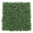 thumbnail image 1 of 20-inch Artificial Boxwood Hedge Greenery Panels DarkGreen 6pc, 1 of 5