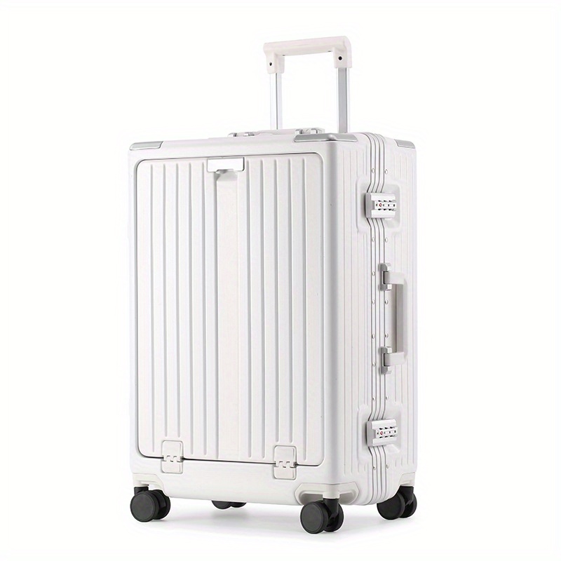 20inch Carry on Luggage with Wheels ABS+PC Hard Shell Suitcase Top