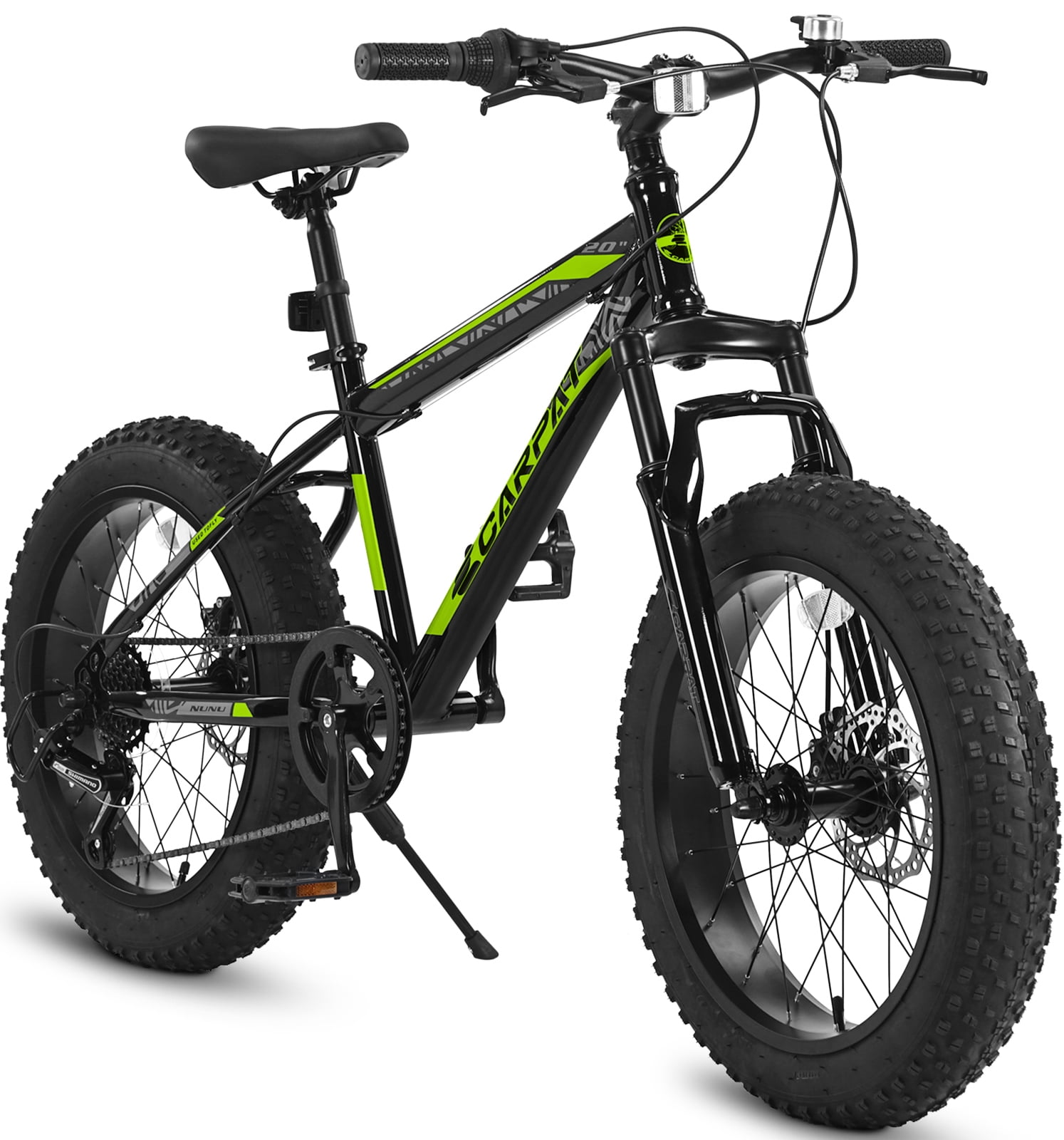 20 inch Boys Bike, Fat Tire Bike for Boys, Kids Mountain Bike with Disc