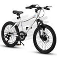 thumbnail image 1 of 20 inch Mountain Bike For Boys Girls, 7 Speed Kids' MTB Summer Travel Birthday Gifts Children Bicycles, 1 of 10