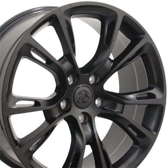 20 inch Rim fits 1999-2018 Jeep Grand Cherokee Style 20x8.5 Satin Black Direct Fit