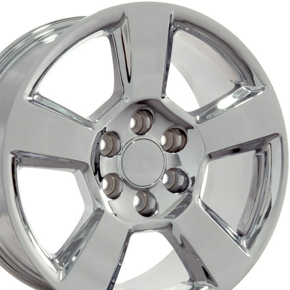 20 inch Rim fits Chevrolet Silverado 1500 1999-2022 Chrome Wheel Direct Fit