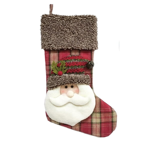 20 inch Santa Pal Stocking - red