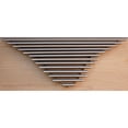 thumbnail image 1 of 20-inch Solid Stainless Steel Finish 17 inch CC Cabinet Bar Pulls (Pack of 10), 1 of 5