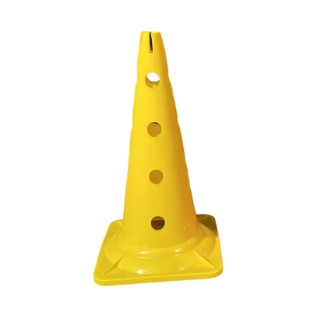 20 inch Sport Training Cone Field Marker Cone Agility Practice for Football Yellow